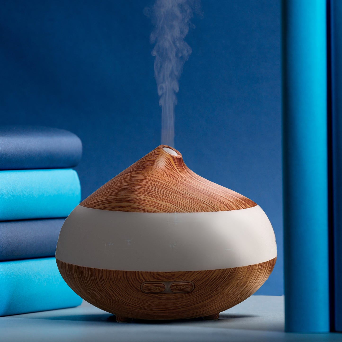 Dr Botanicals Bio-Balancing Wooden Aroma Digital Diffuser Clear Panel