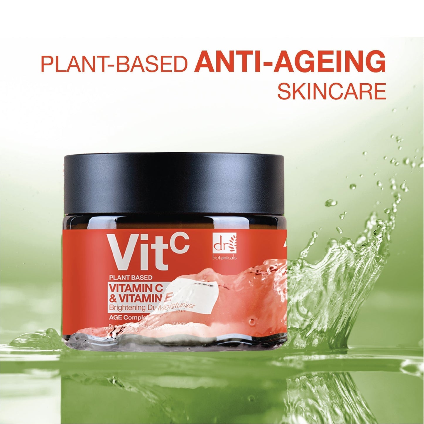 RDB522 Dr Botanicals Vitamin C 1% & Vitamin E Brightening Duo Moisturiser 60ml