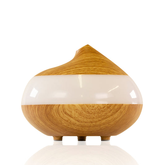 Dr Botanicals Bio-Balancing Wooden Aroma Digital Diffuser Clear Panel