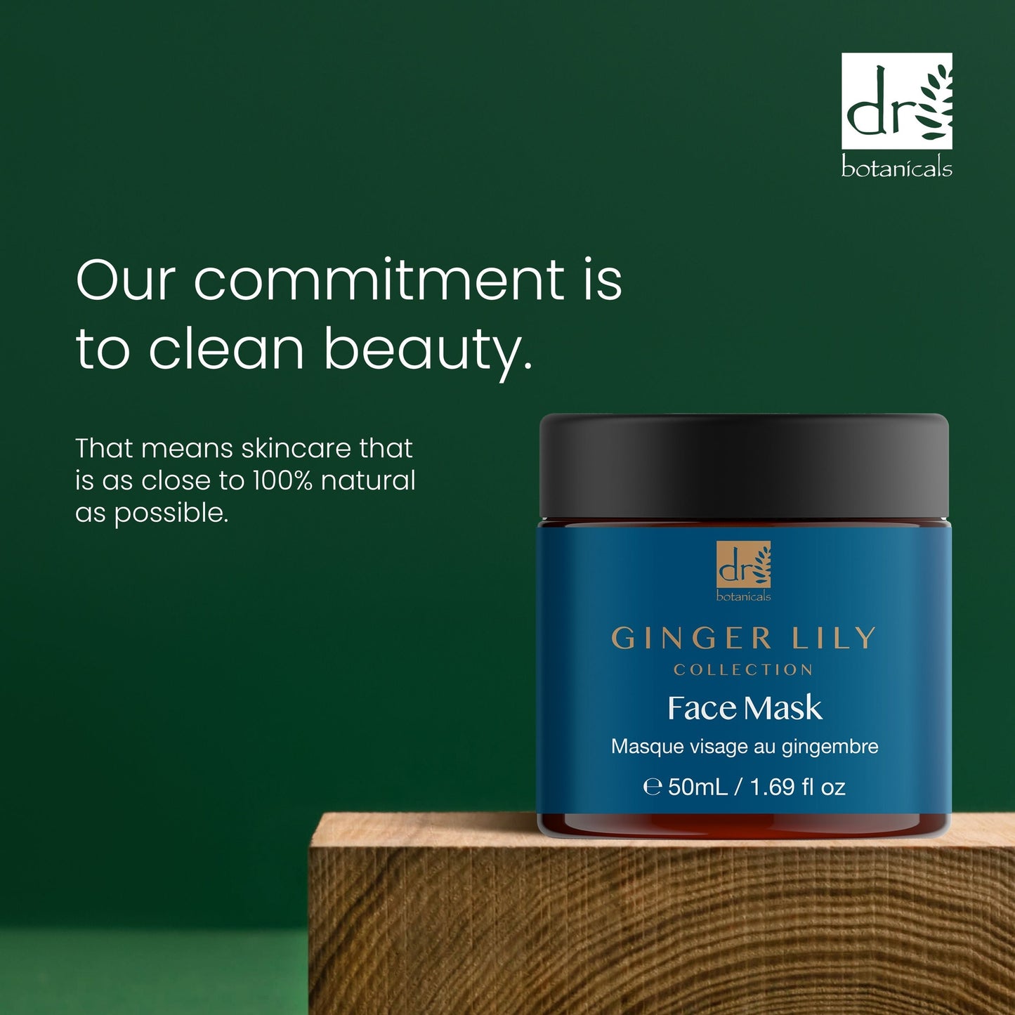 DB274 Dr Botanicals Gingerlily Mask 50ml