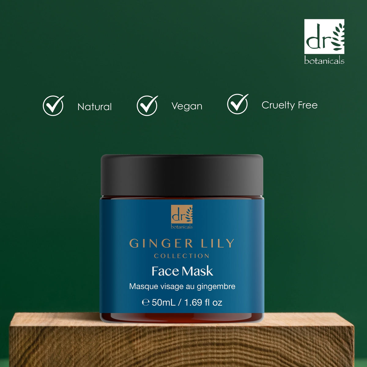 DB274 Dr Botanicals Gingerlily Mask 50ml
