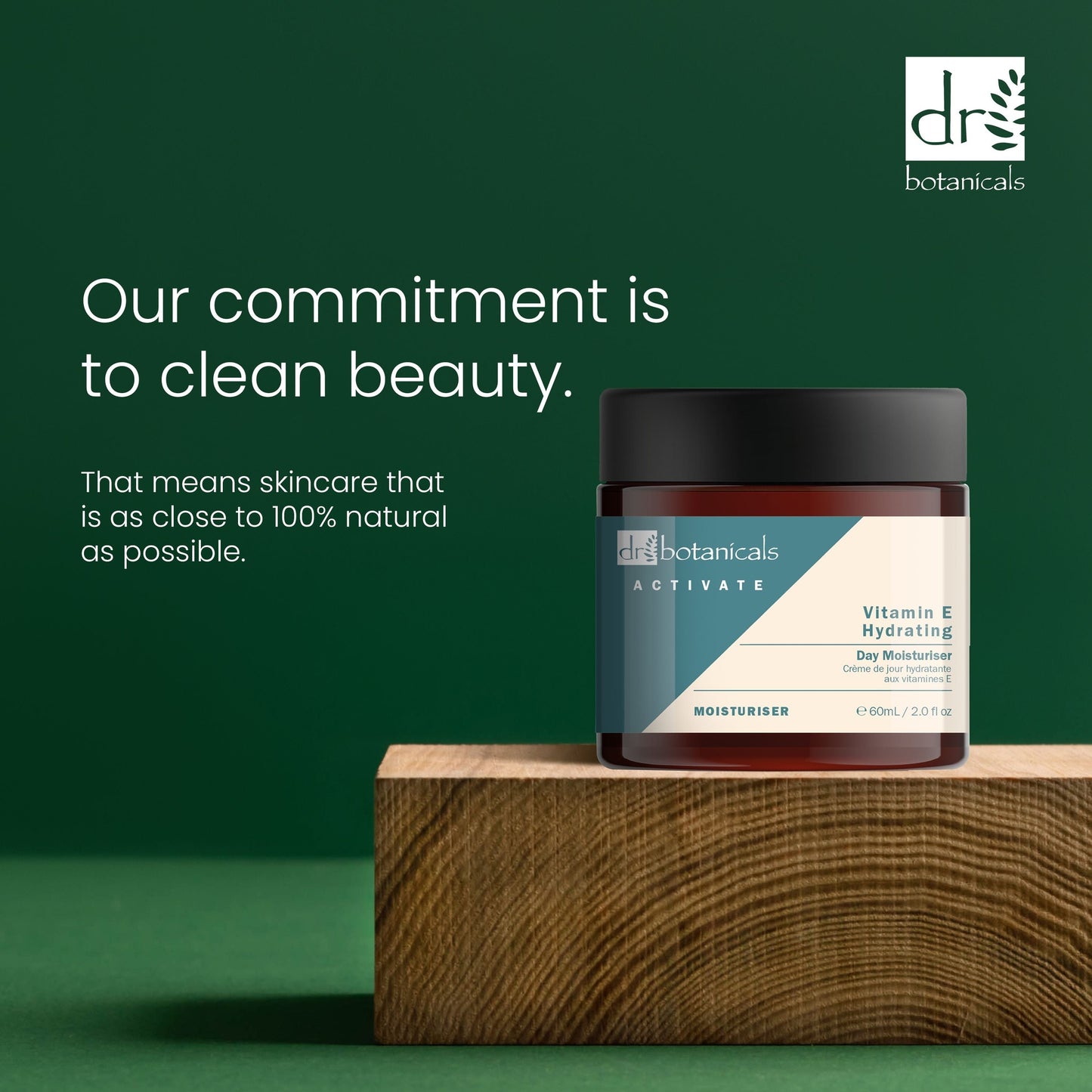 DB432 Dr Botanicals Activate Vitamin E Hydrating Day Moisturiser 60ml