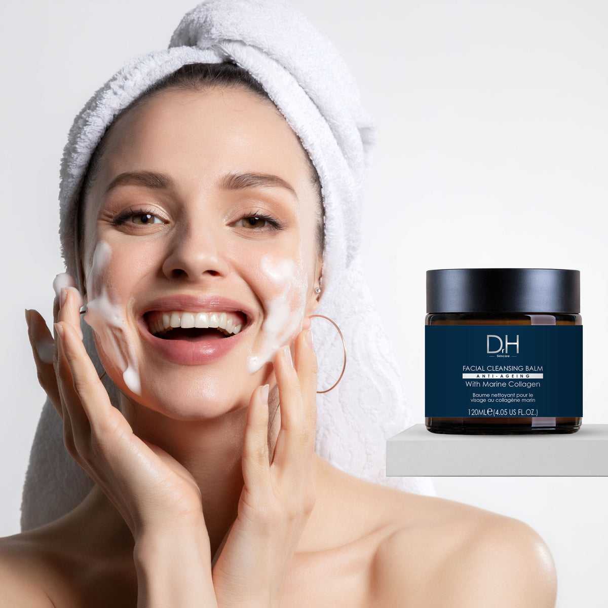 DRH156 Dr H Cleansing Balm with Marine Collagen 120ml