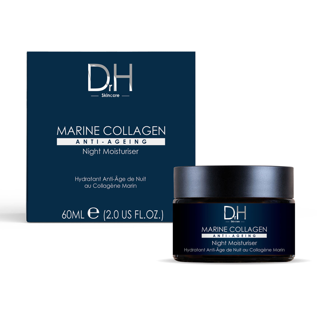 Dr H Marine Collagen Night Moisturiser 60ml
