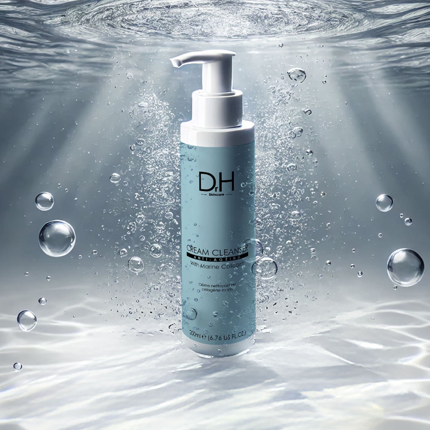 Dr H Cream Cleanser with Marine Collagen 200ml