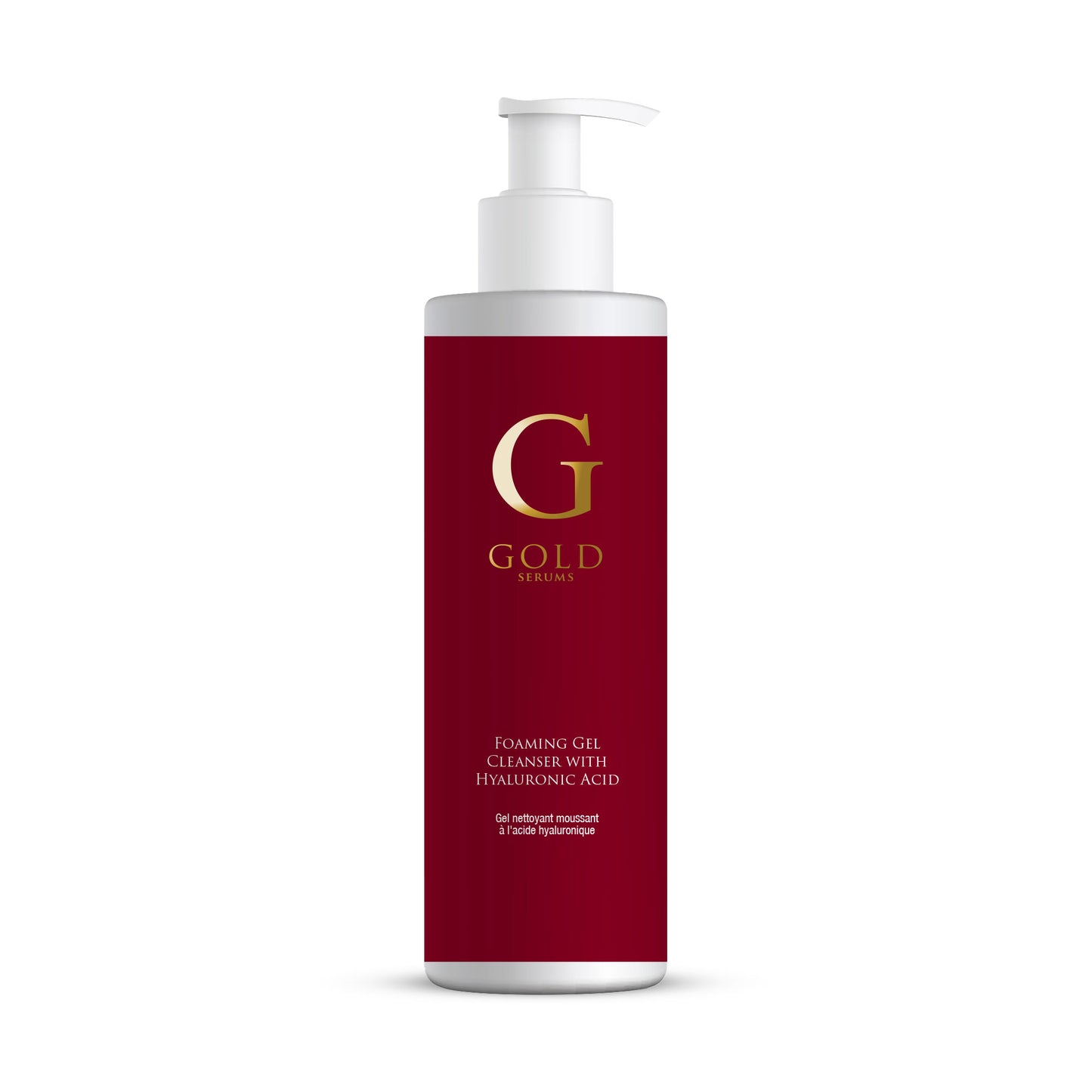 Gold Serums Foaming Mousse Cleanser with Hyaluronic Acid 200ml