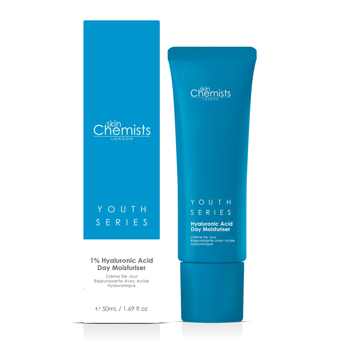 HSC003 skinChemists Youth Series 1% Hyaluronic Acid Day Moisturiser 50ml