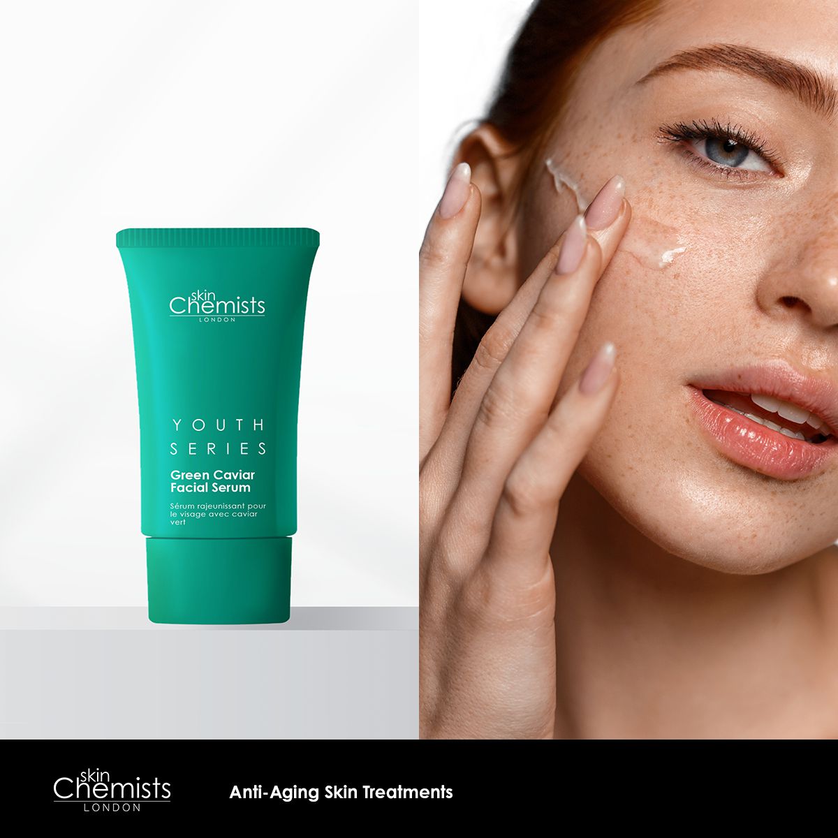 HSC012 skinChemists Youth Series Green Caviar Facial Serum 30ml