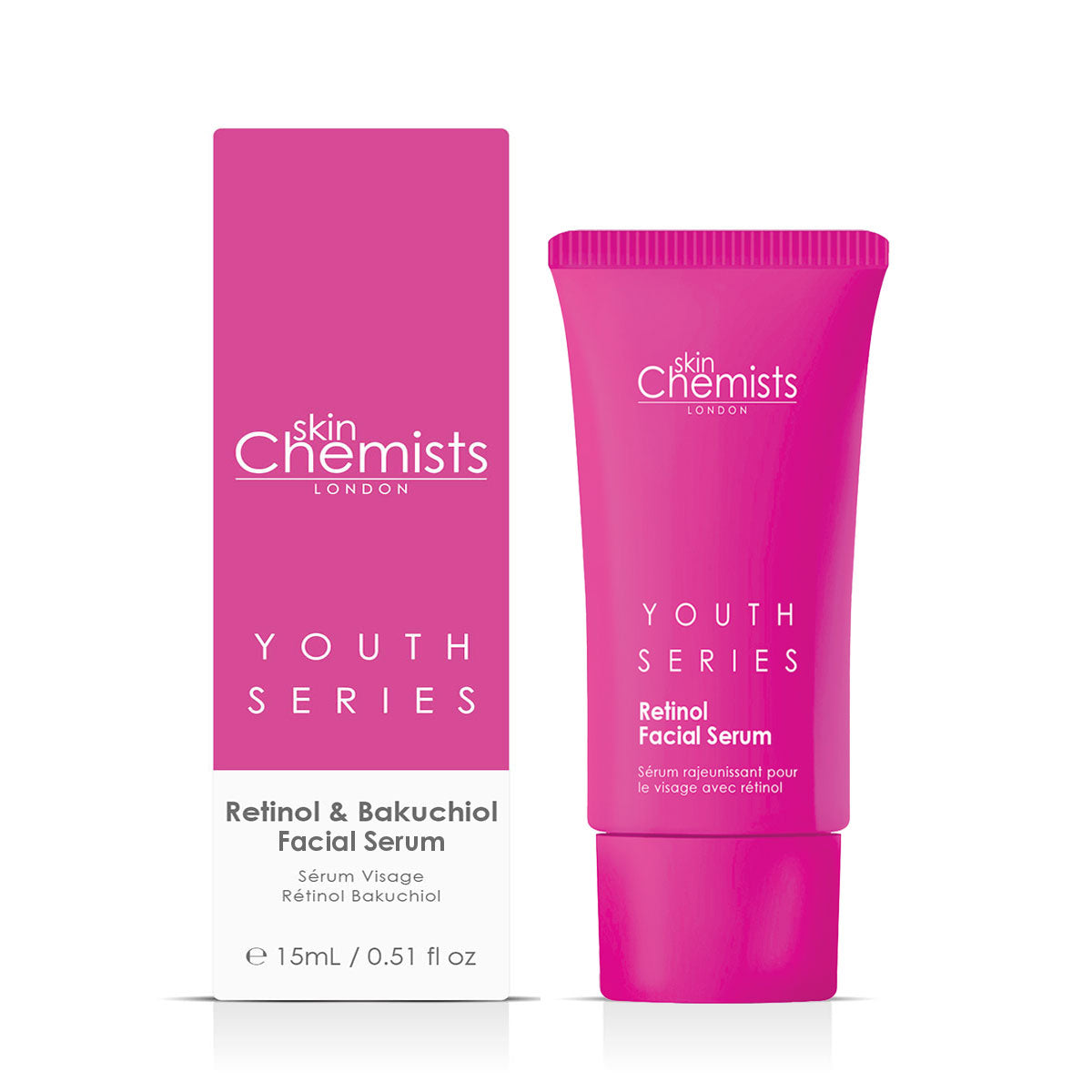 HSC030 skinChemists Youth Series Retinol & Bakuchiol Facial Serum 30ml