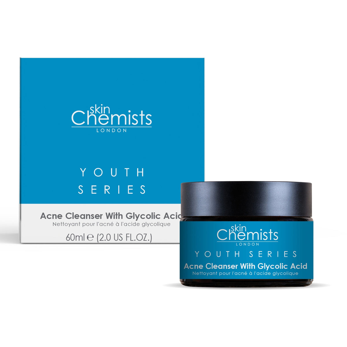 HSC043 skinChemists Youth Series Salicylic Acid & Kaolin Clay Exfoliator 60ml