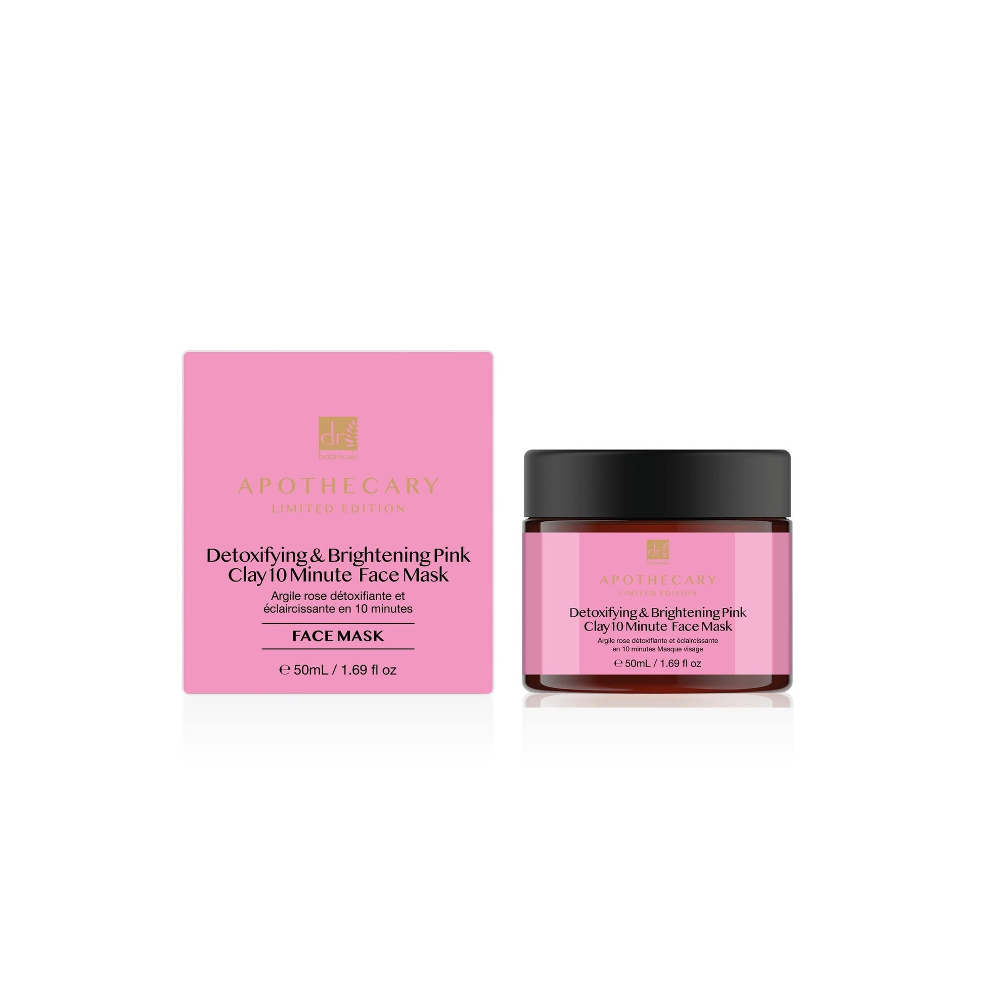 KDB1081 Dr Botanicals Anti-Ageing Detoxifying Face Mask + Scrub Kit