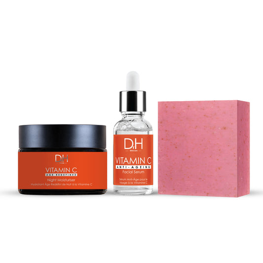 Dr H Vitamin C Anti-Ageing Night Skincare Gift Set
