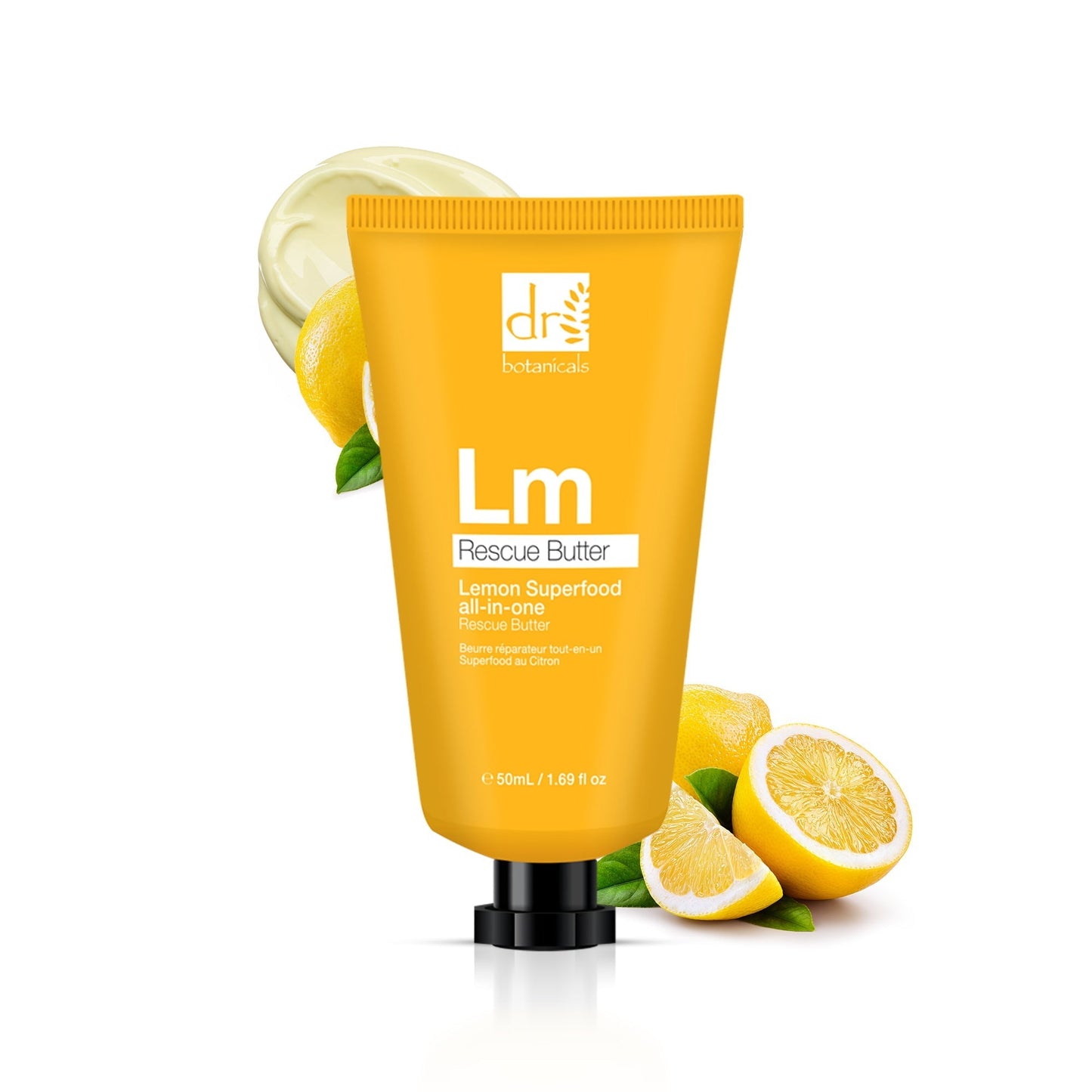 KRDB534 Dr Botanicals Lemon Superfood All-In-One Rescue Butter Duo Pack 100ml