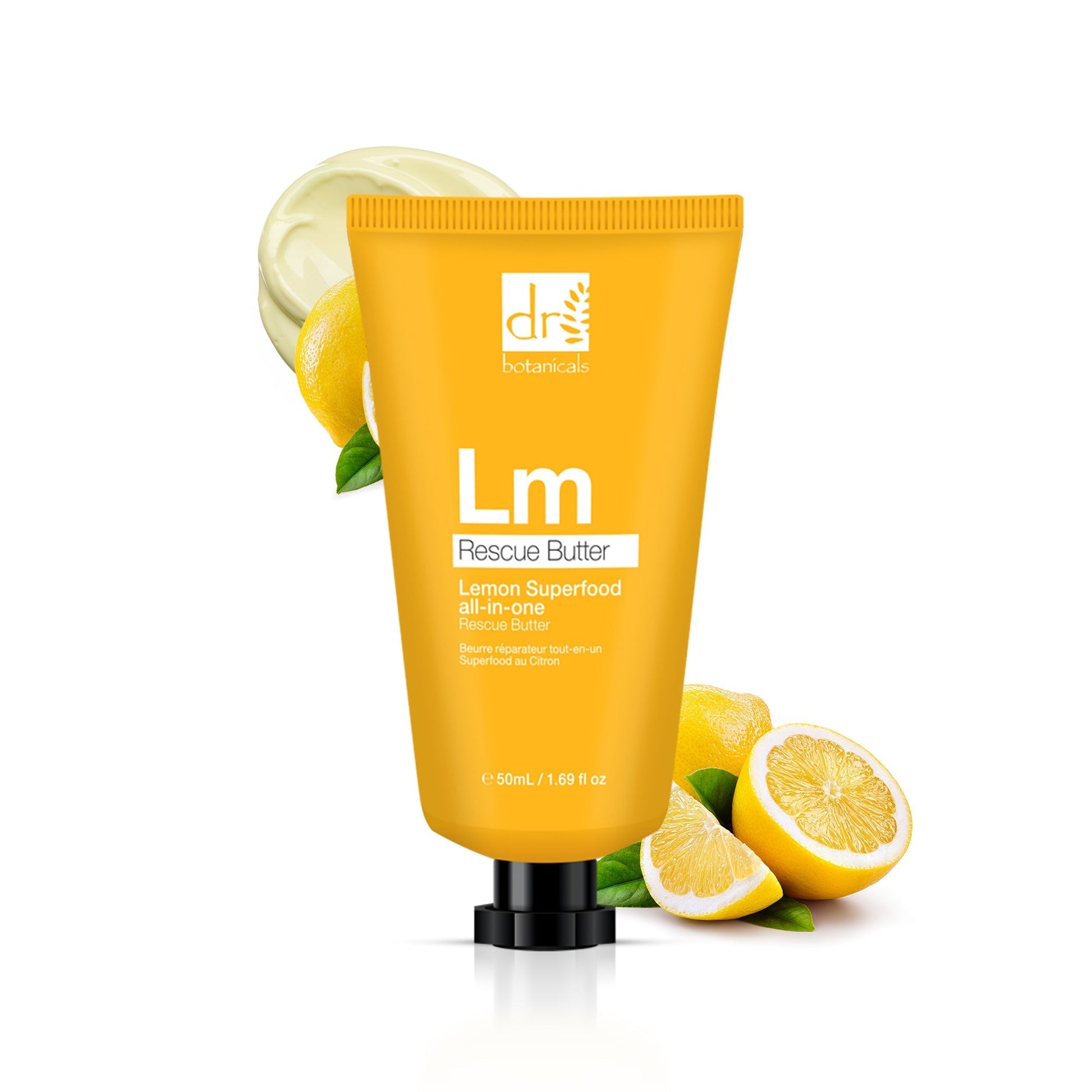 KRDB534 Dr Botanicals Lemon Superfood All-In-One Rescue Butter Duo Pack 100ml
