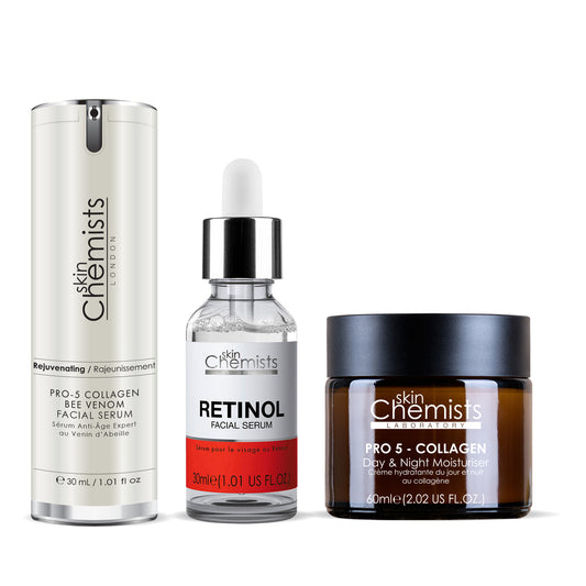 skinChemists Pro-5 Collagen Night Care Kit