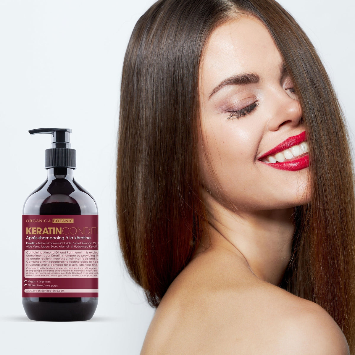 OB107 Organic & Botanic Keratin Conditioner 500ml