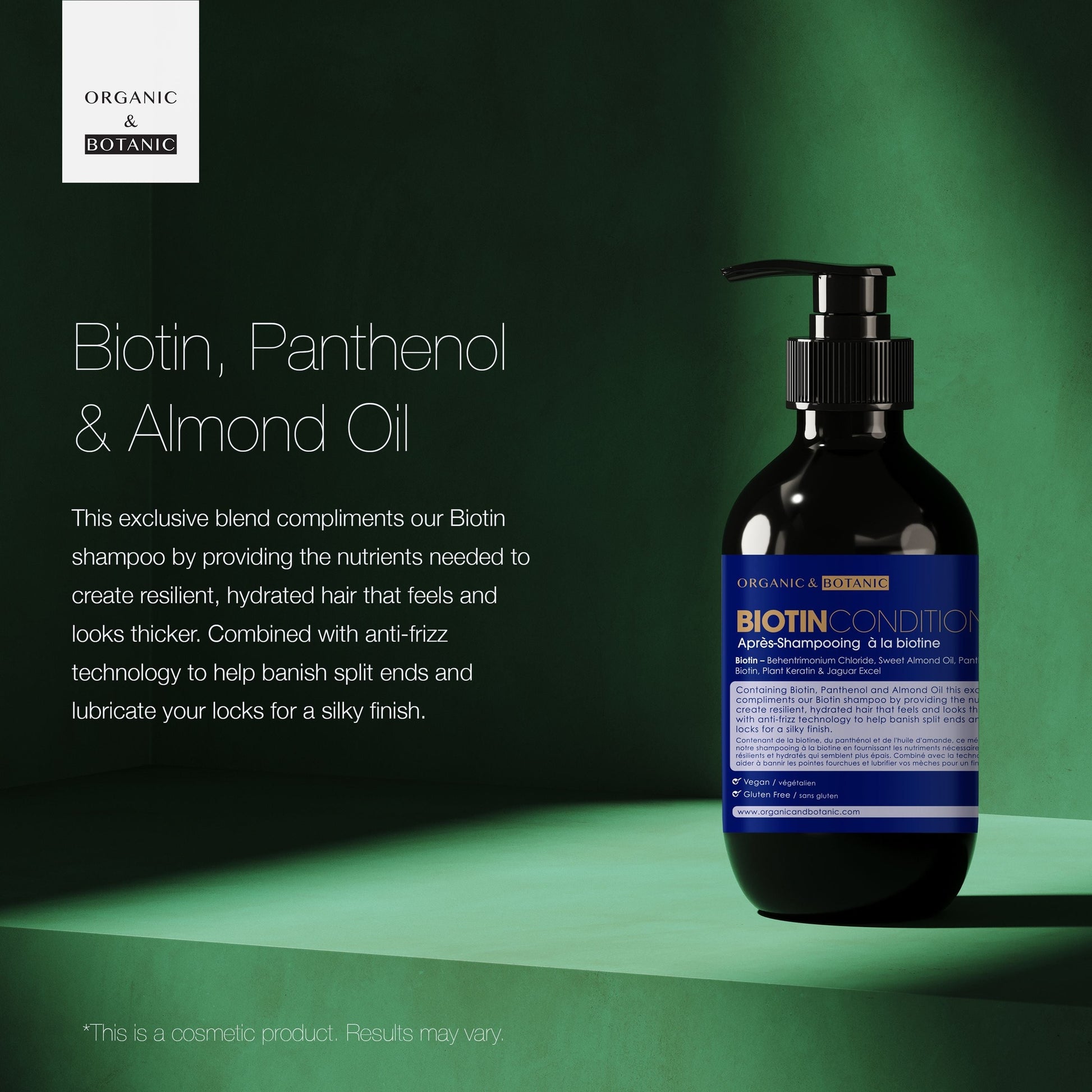 OB109 Organic & Botanic Biotin Conditioner 500ml