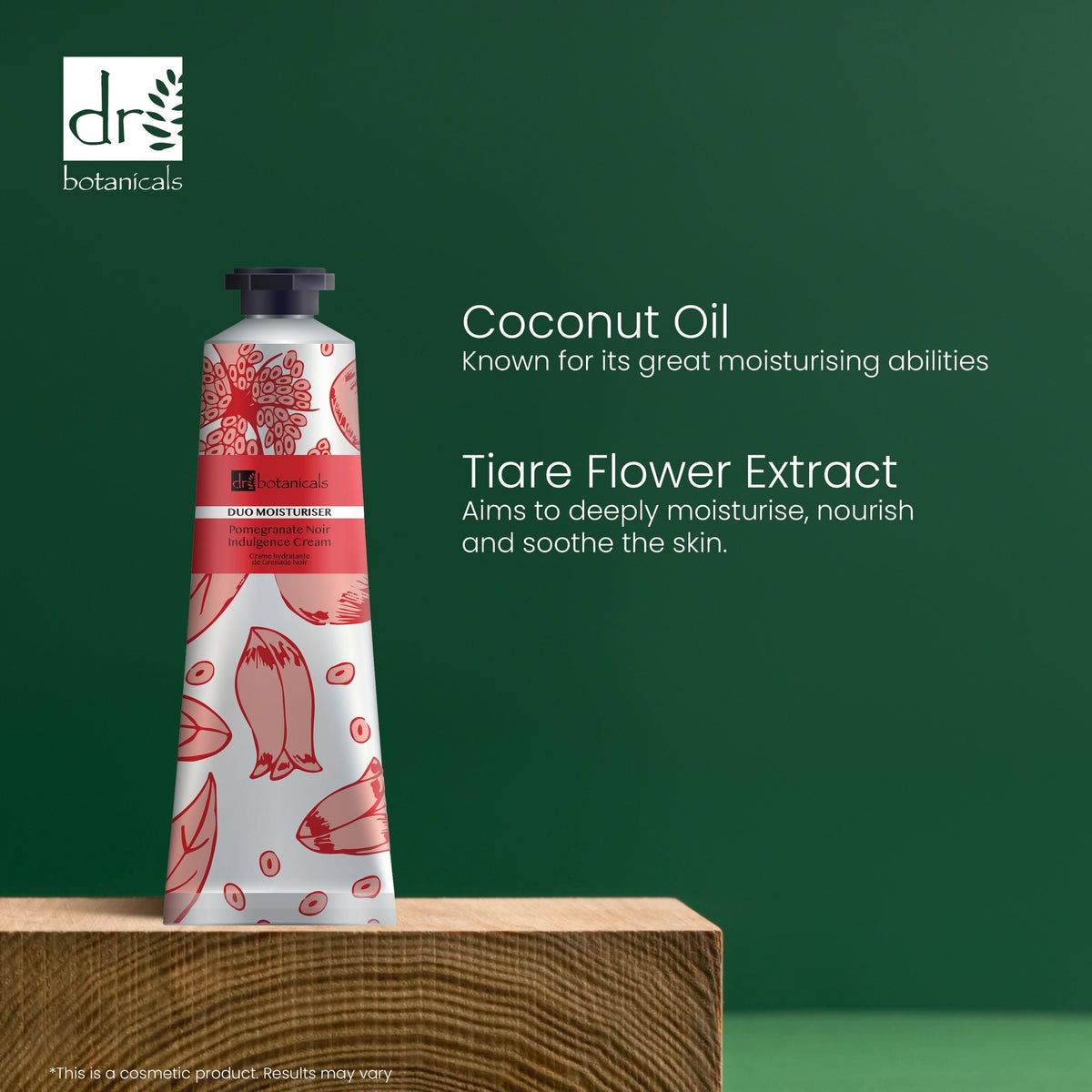 PO2DB367 Dr Botanicals Pomegranate Noir Indulgence Cream 50ml Twin Value Savings Pack