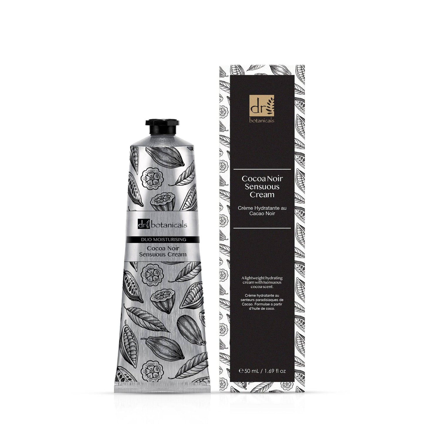 PO2DB368 Dr Botanicals Cocoa Noir Sensuous Cream 50ml Twin Value Savings Pack