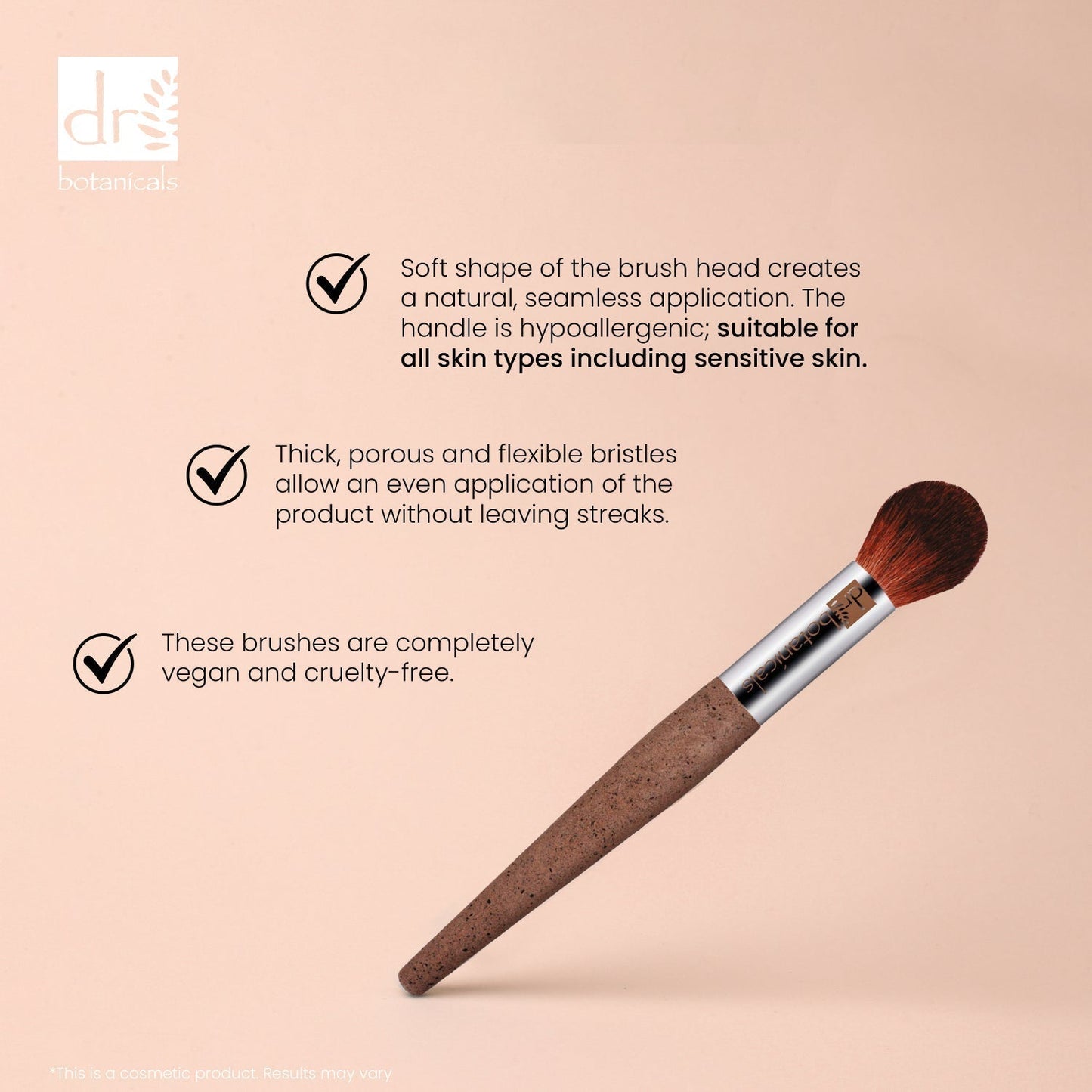PO2DB395 Dr Botanicals Coffee Ground Illuminating Brush Twin Value Savings Pack