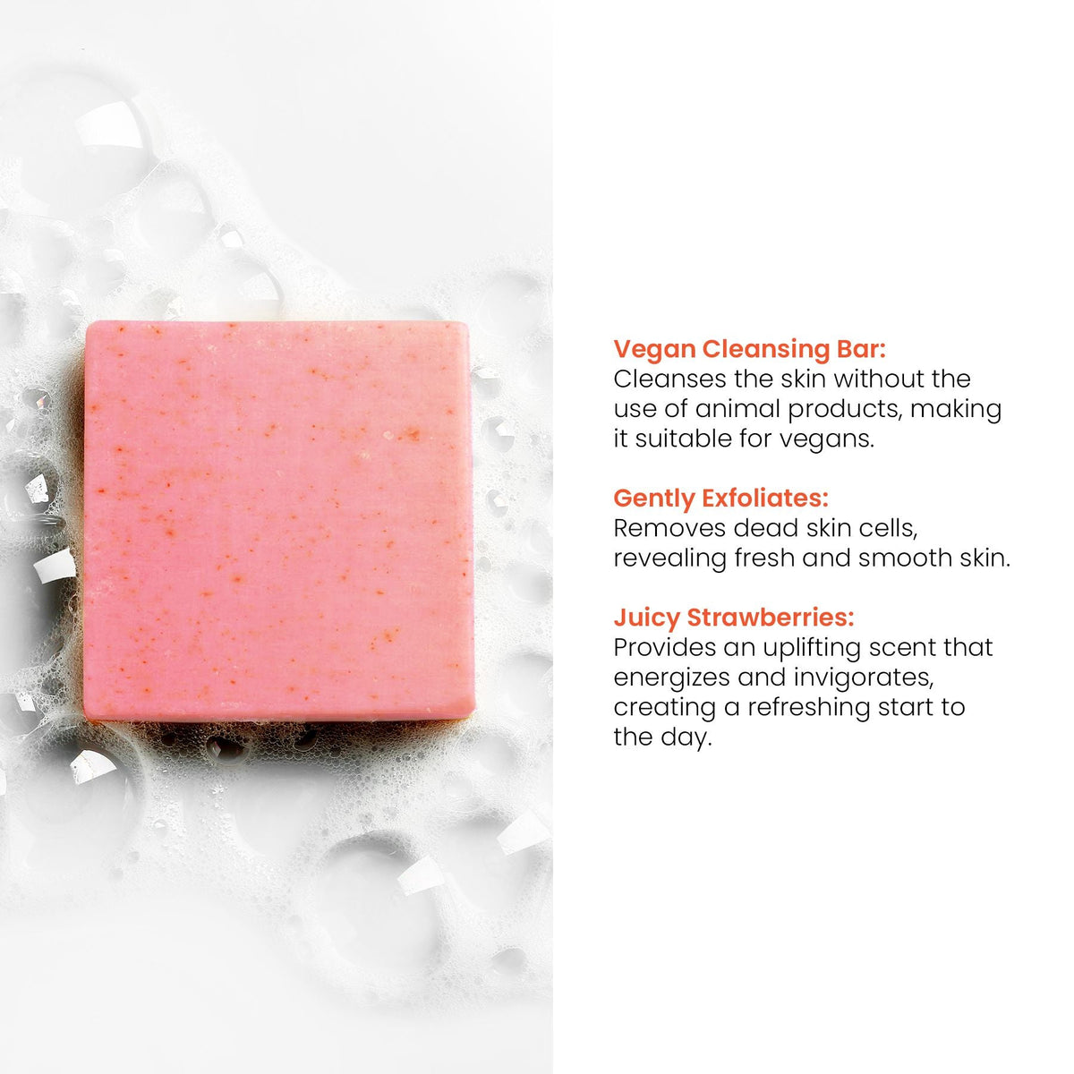 PO2DB546 Dr Botanicals Hydrating Rose Facial Cleansing Bar 100g Twin Value Savings Pack
