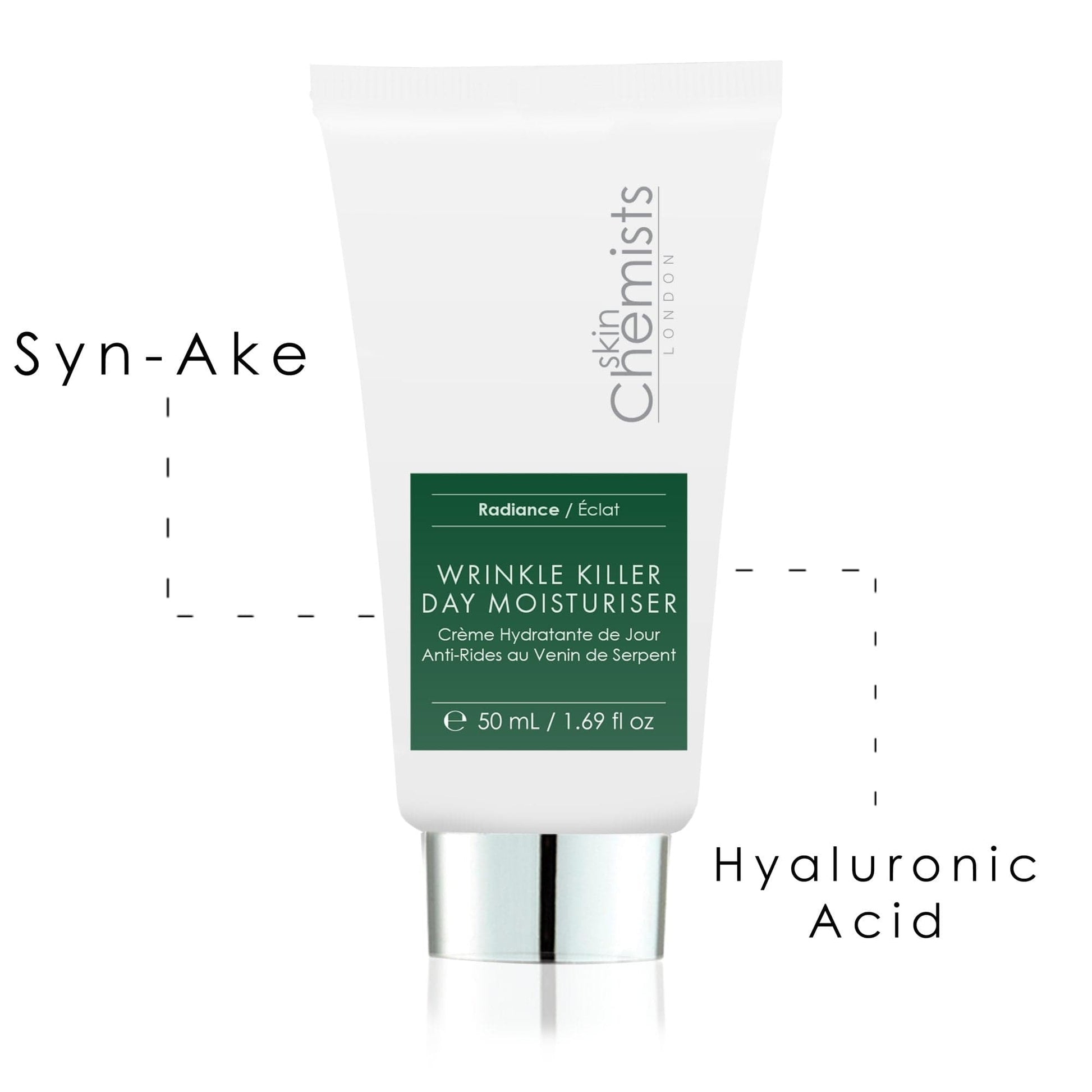 PO2RSC004 skinChemists Wrinkle Killer Day Moisturiser 50ml Twin Value Savings Pack