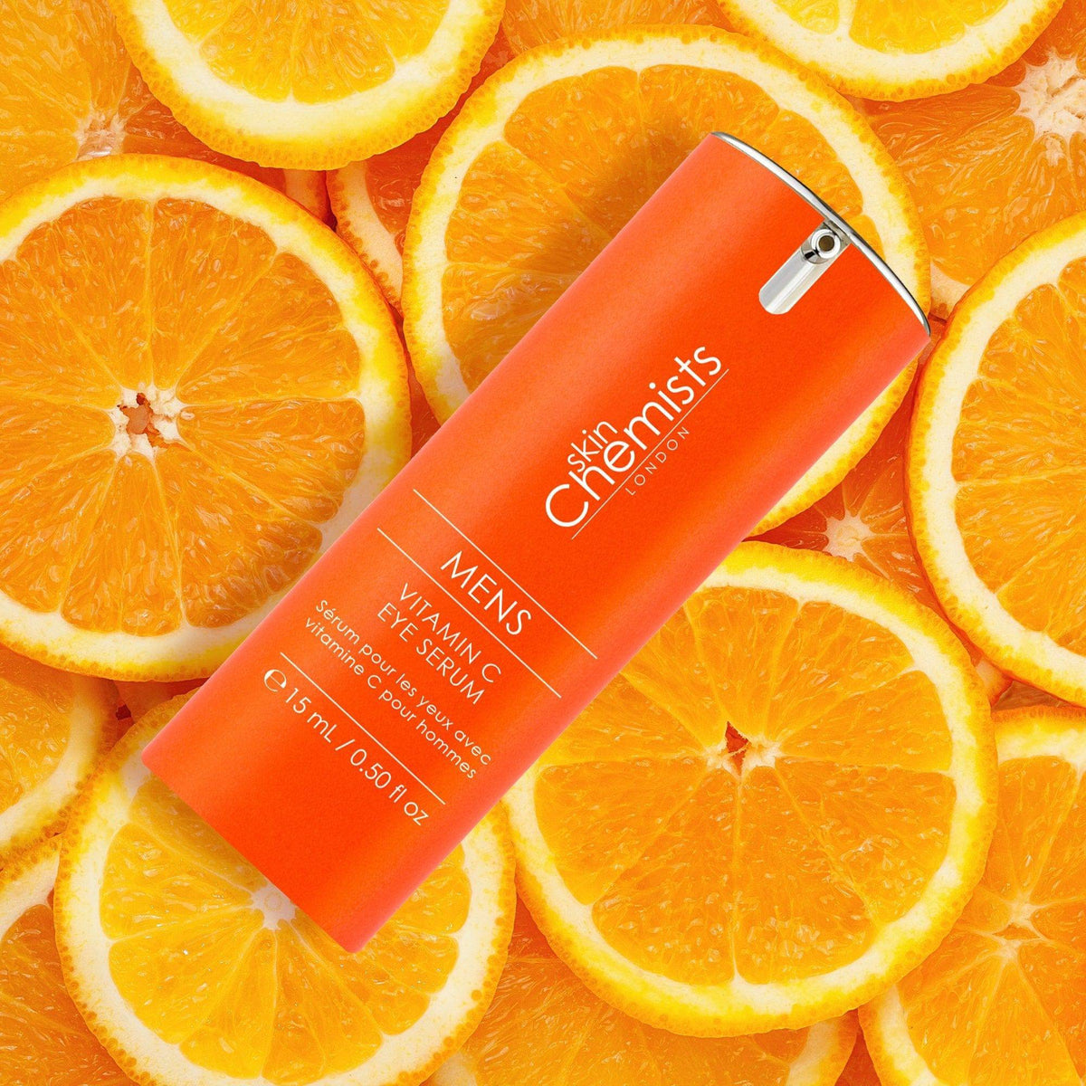 PO2SC404 skinChemists Men's Vitamin C Eye Serum 15ml Twin Value Savings Pack