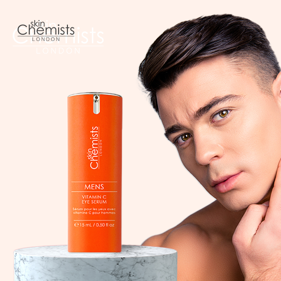 PO2SC404 skinChemists Men's Vitamin C Eye Serum 15ml Twin Value Savings Pack