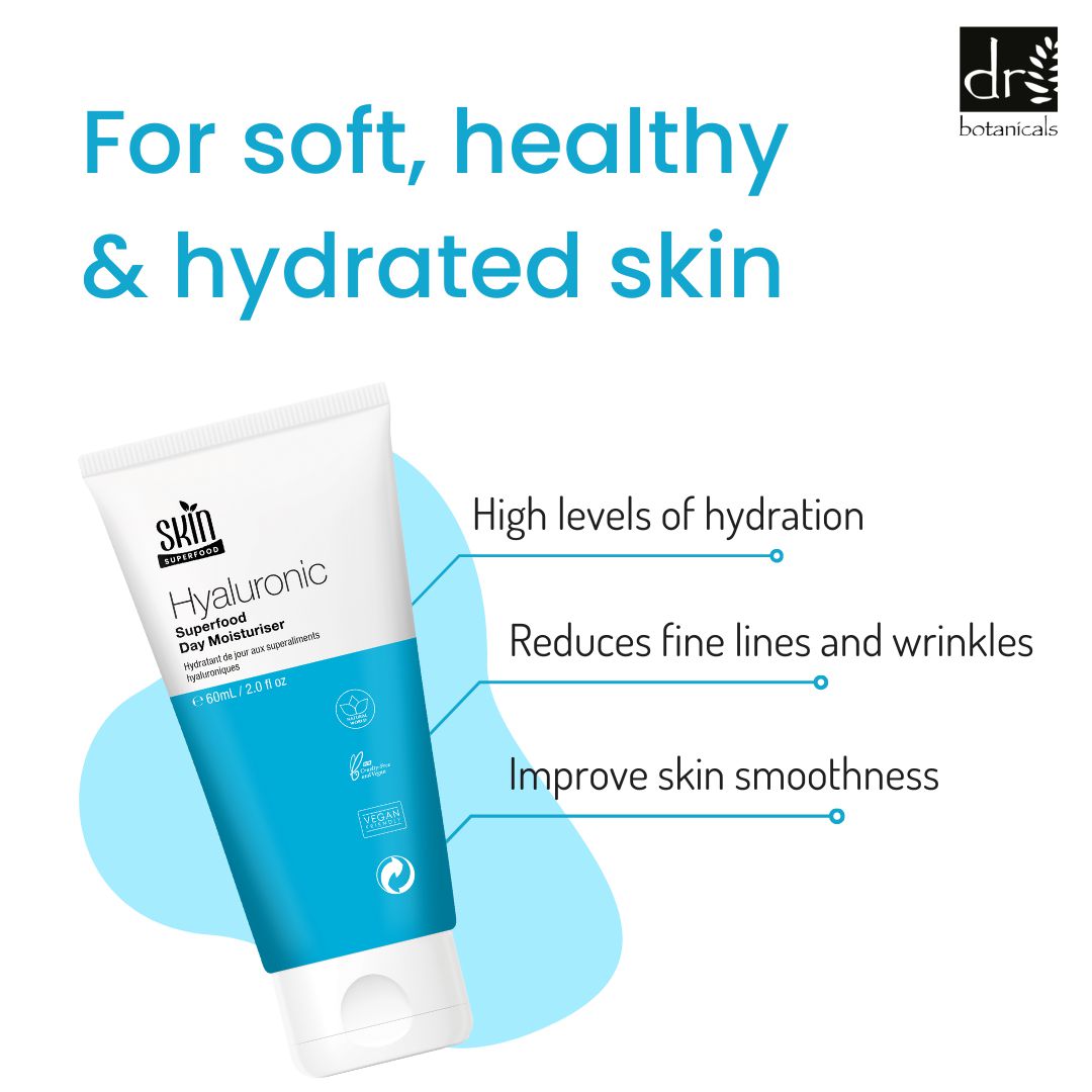 PO2SF007 Skin Superfood Hyaluronic Superfood Day Moisturiser 60ml Twin Value Savings Pack