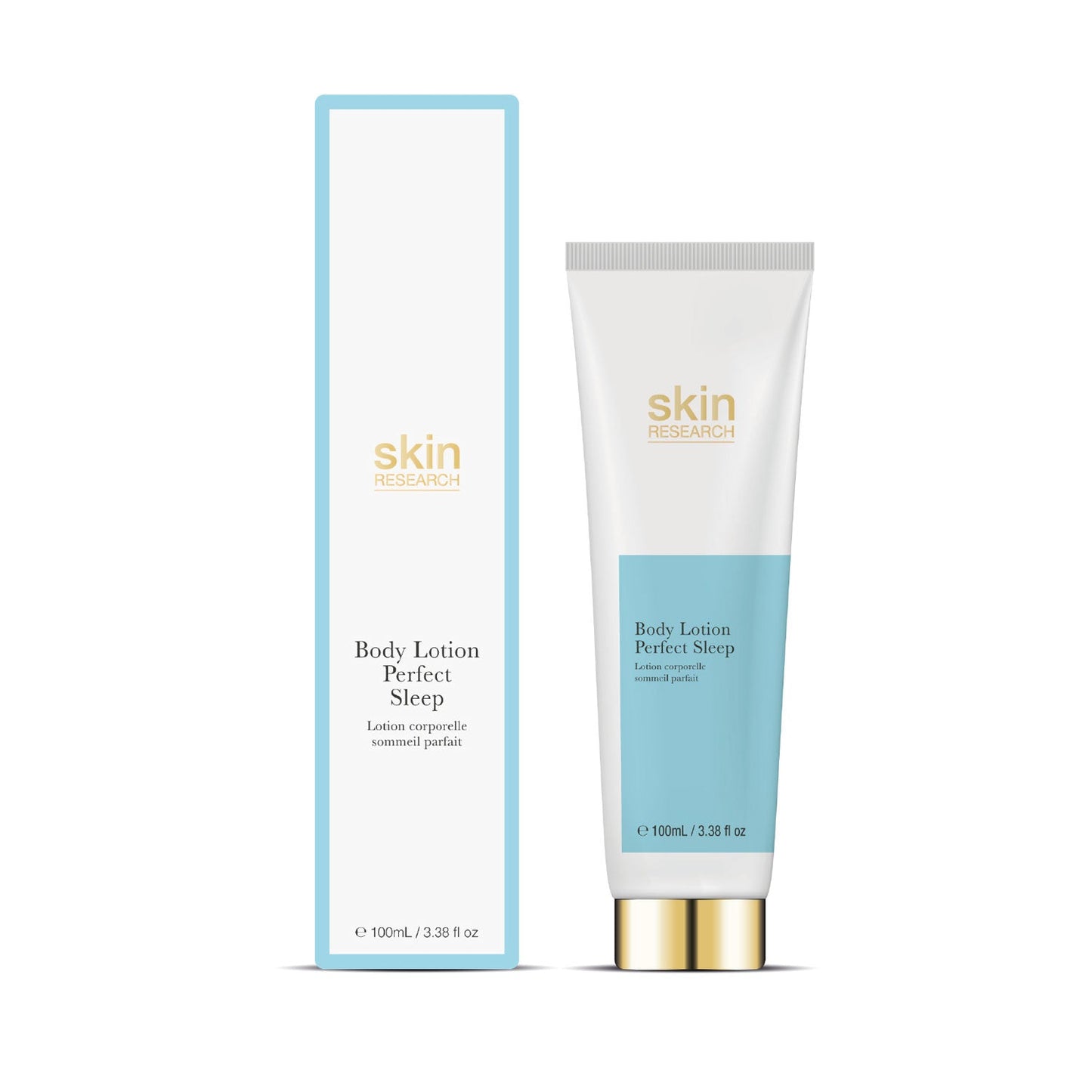 PO2SR102 Skin Research Body Lotion For Perfect Sleep 100ml Twin Value Savings Pack