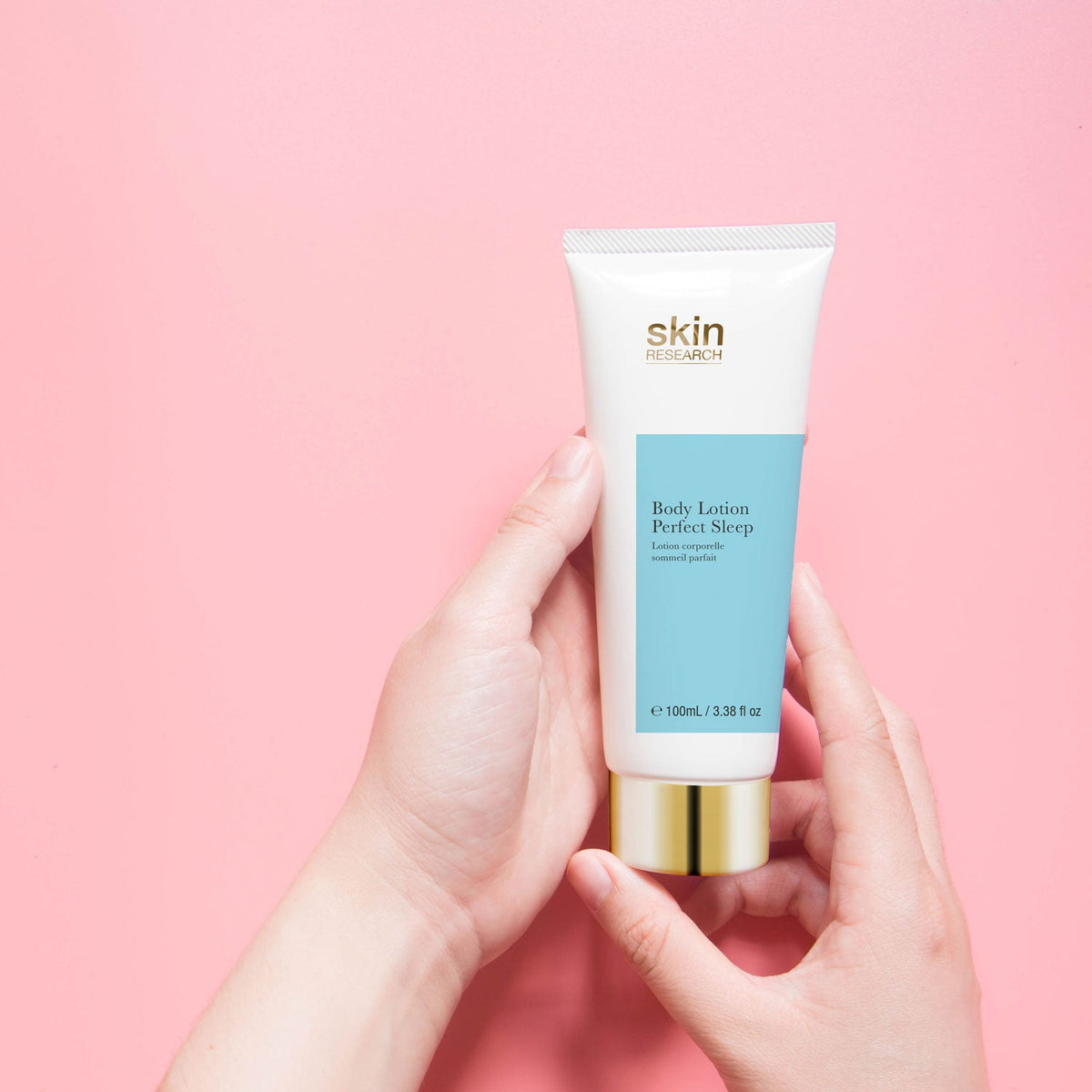 PO2SR102 Skin Research Body Lotion For Perfect Sleep 100ml Twin Value Savings Pack