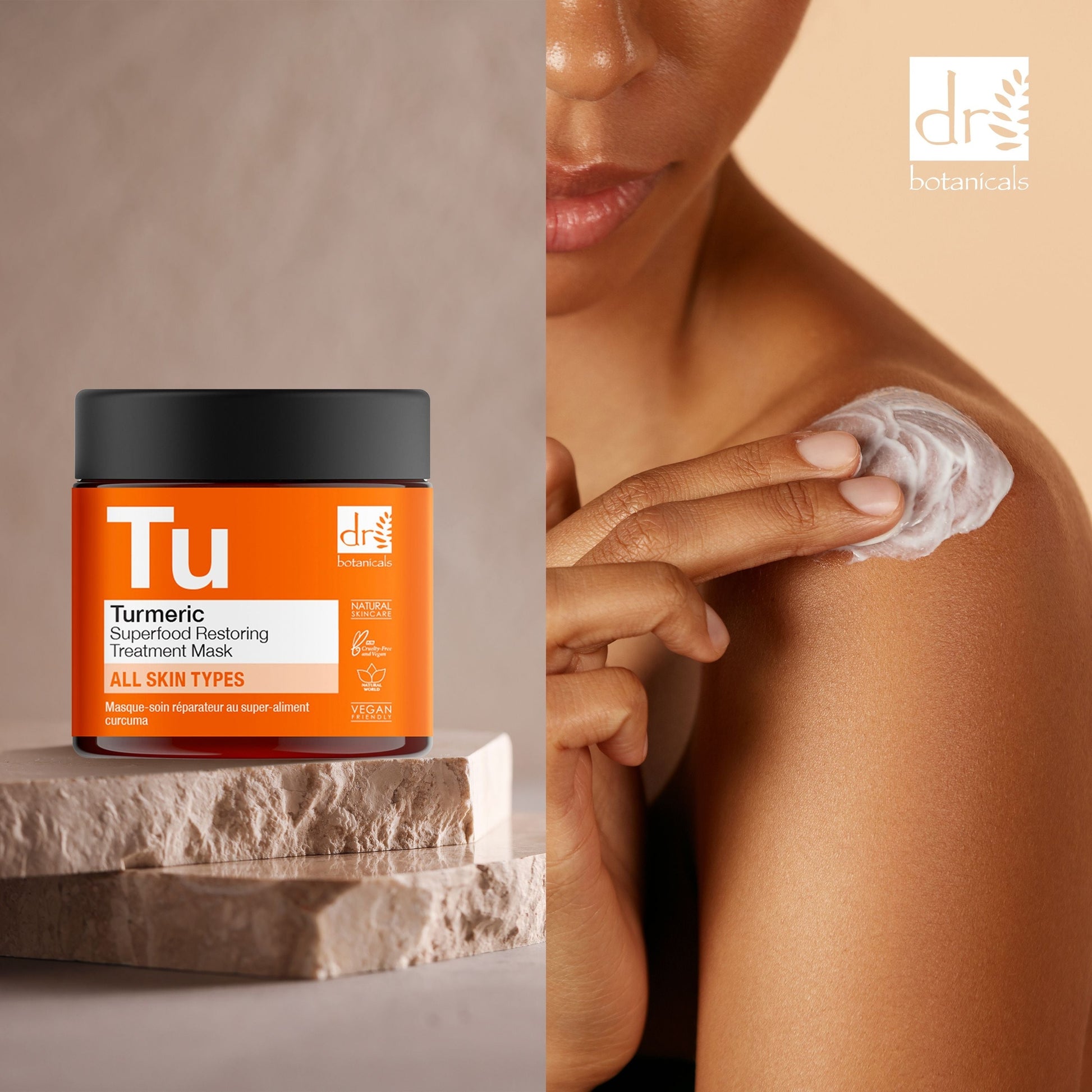 RDB088 Dr Botanicals Turmeric Superfood Restoring Treatment Mask 60ml
