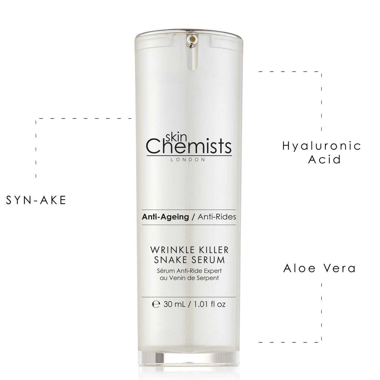 RSC002 skinChemists Wrinkle Killer Snake Serum 30ml