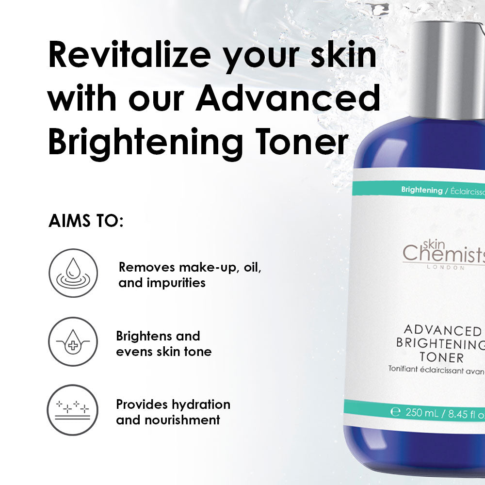 SC627 skinChemists Advanced Brightening Toner 250ml
