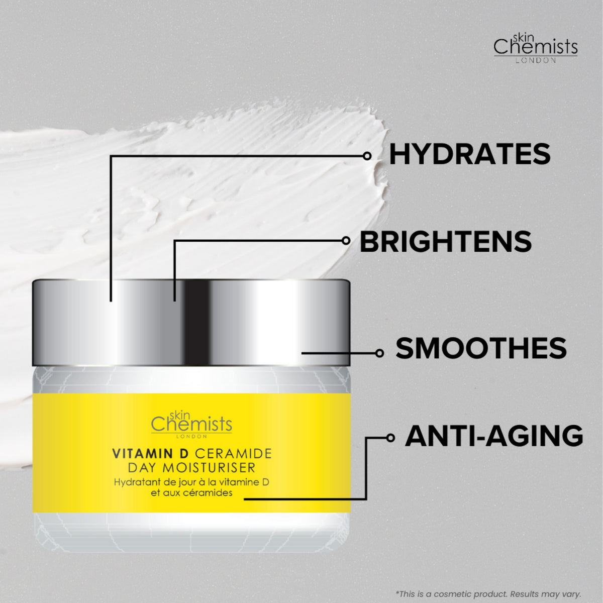 skinChemists Vitamin D Ceramide Day Moisturiser 50ml