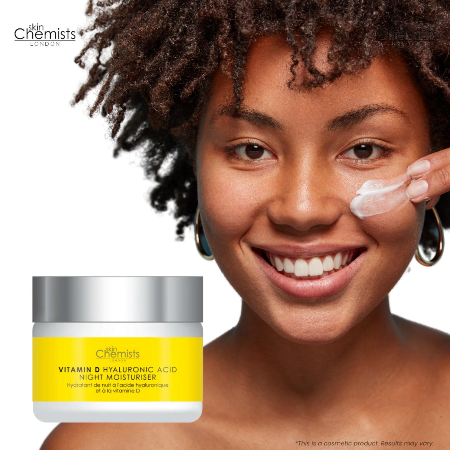 skinChemists Vitamin D Hyaluronic Acid Night Moisturiser 50ml