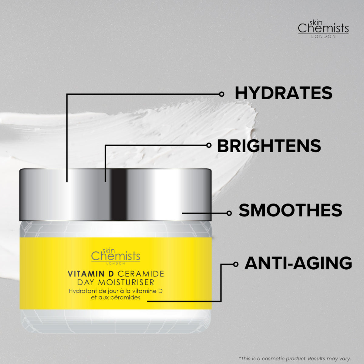 skinChemists Vitamin D Hyaluronic Acid Night Moisturiser 50ml