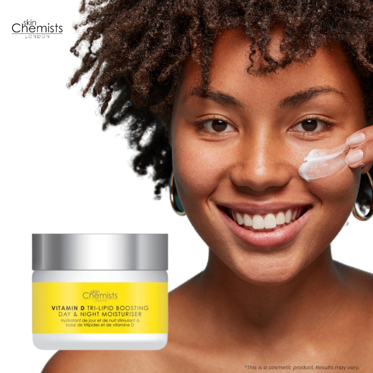skinChemists Vitamin D Tri-Lipid Boosting Day & Night Moisturiser 50ml