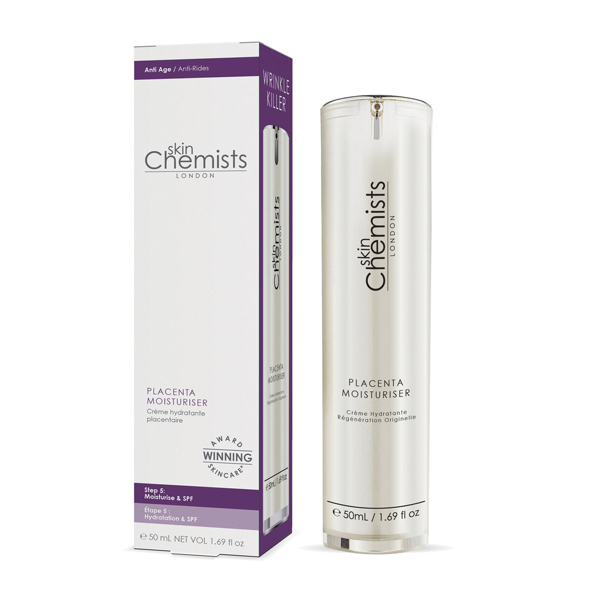 skinChemists Placenta Moisturiser 50ml