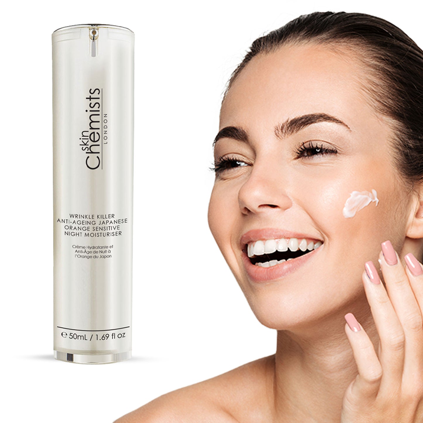 skinChemists Wrinkle Killer Anti-Ageing Japanese Orange Sensitive Night Moisturiser 50ml
