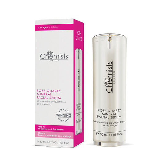 skinChemists Rose Quartz Mineral Facial Serum 30ml