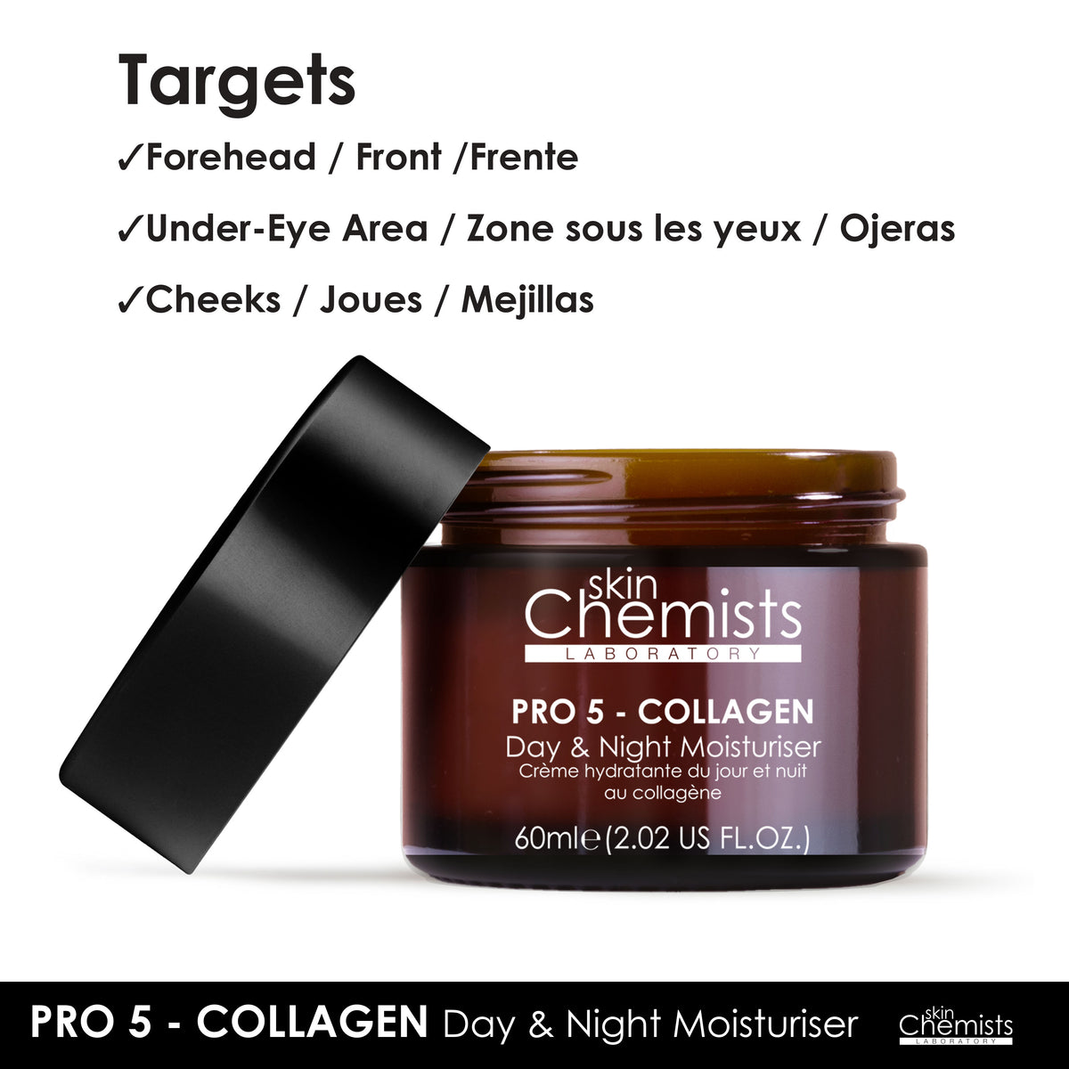 skinChemists Pro-5 Collagen Night Care Kit