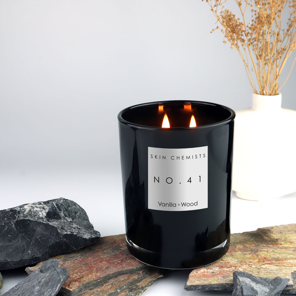 SC796 skinChemists No.41 Vanilla & Wood Candle 200g