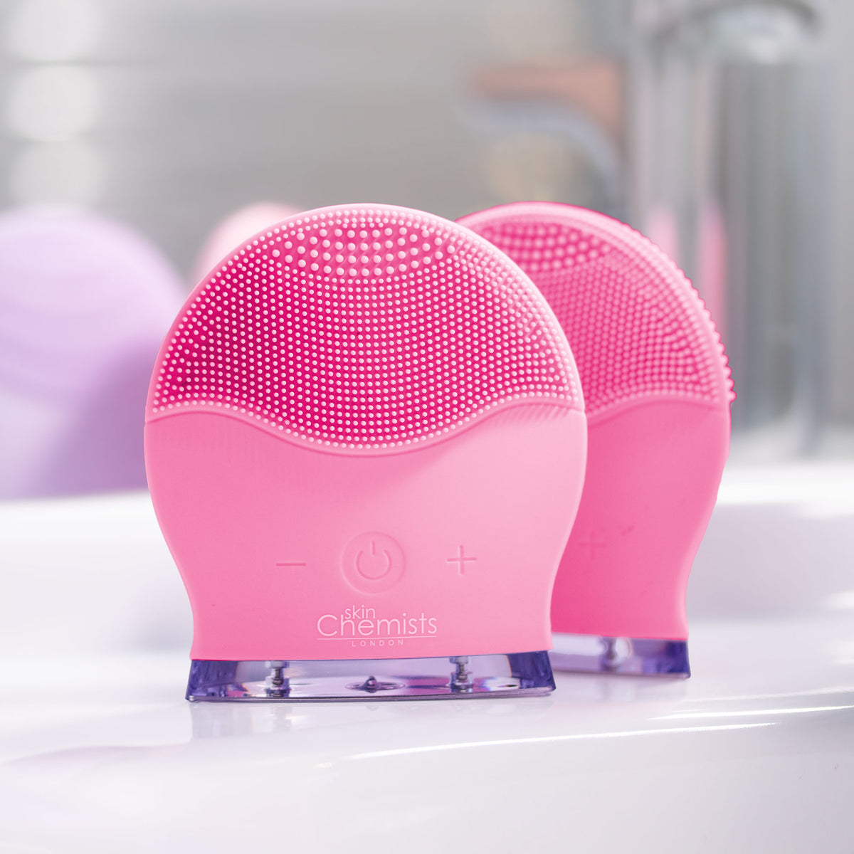 SC803 skinChemists Cleanse-A-Sonic Ultra Pink