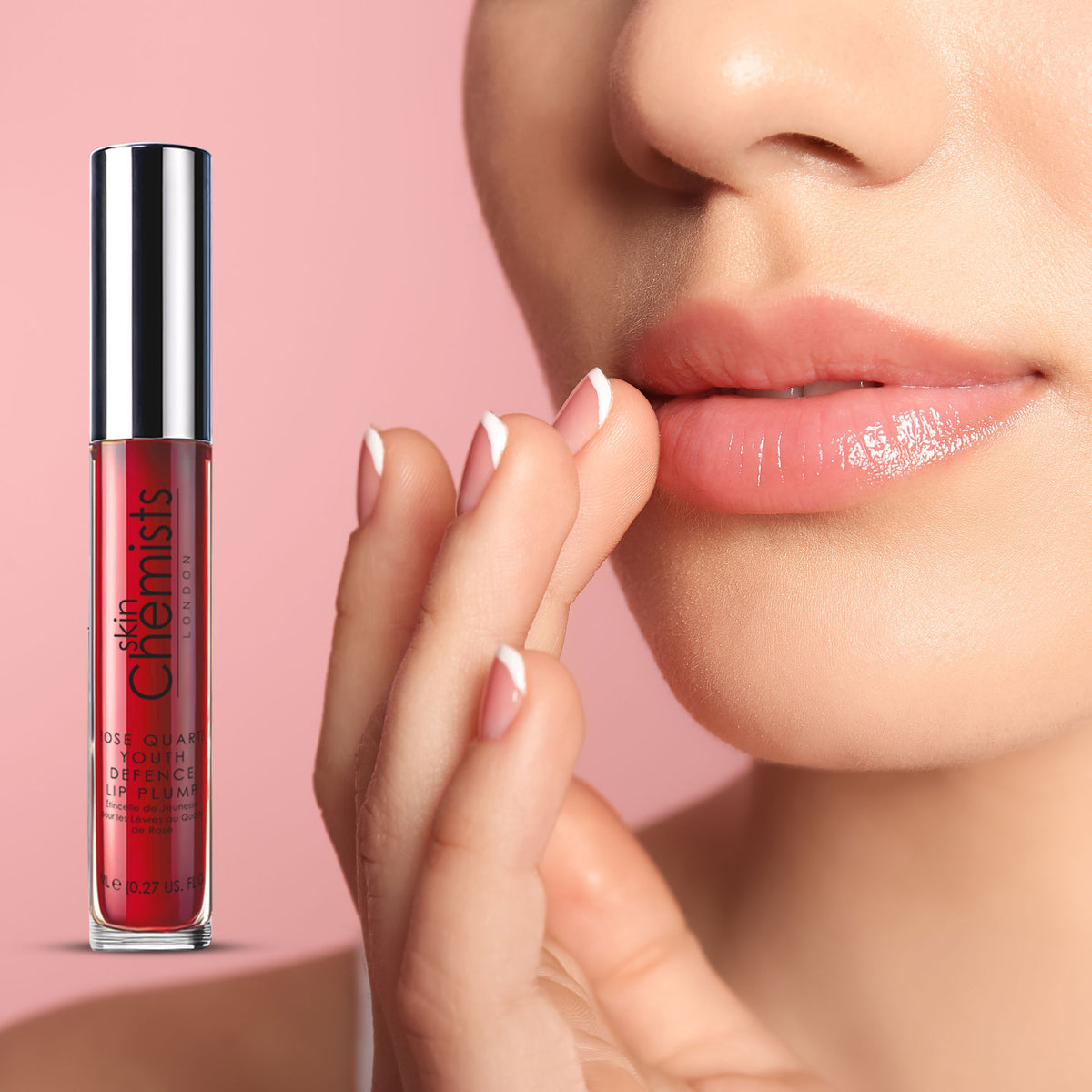 skinChemists Rose Quartz Youth Defence Lip Plump 8ml