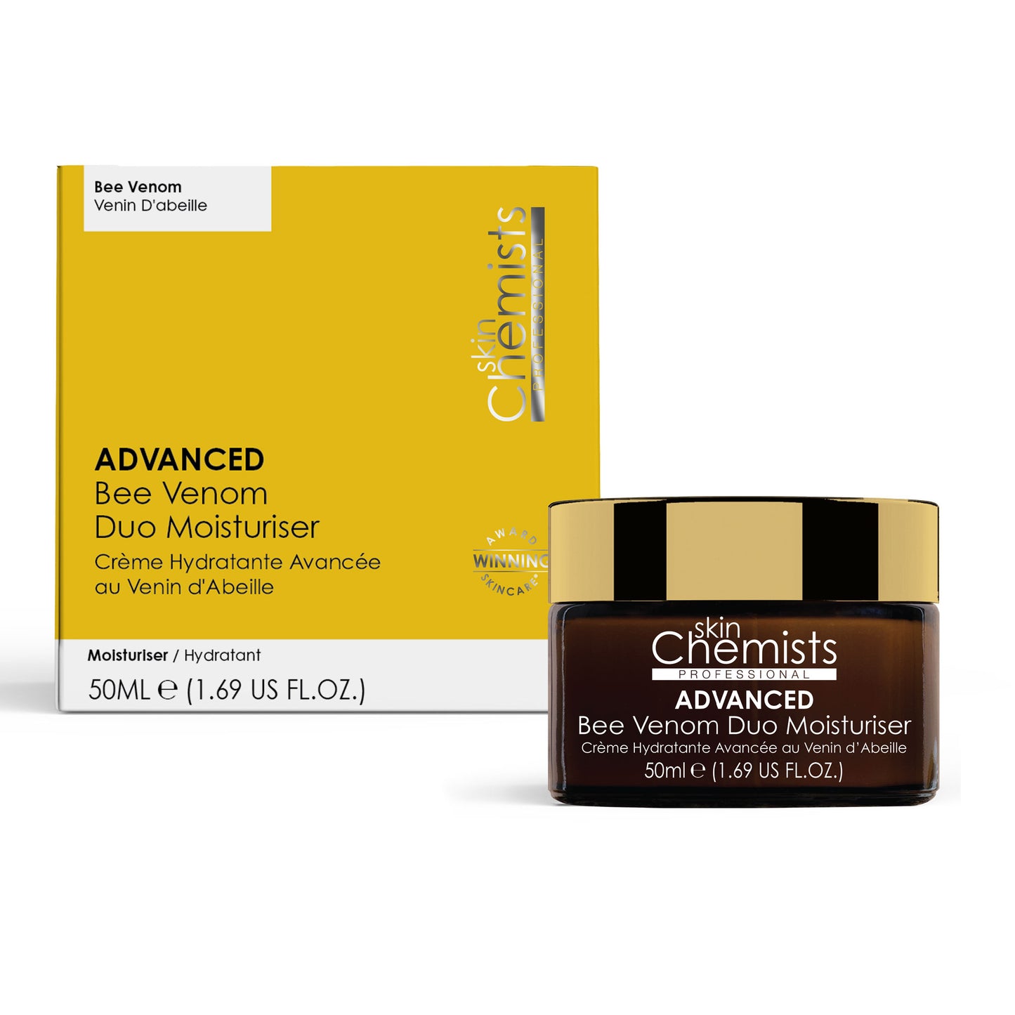 skinChemists Pro-5 Collagen Bee Venom Duo Moisturiser 50ml