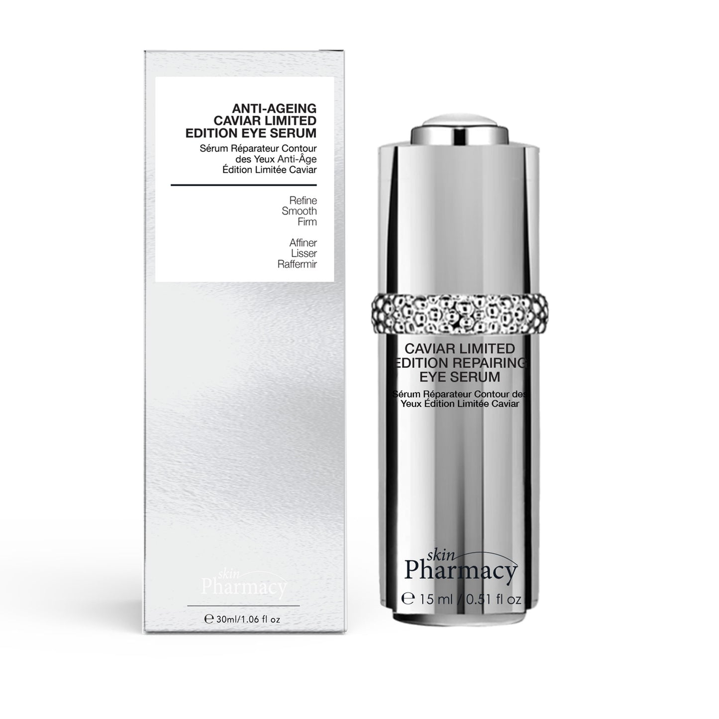 skinPharmacy Caviar Anti-Ageing Repairing Eye Serum 15ml Twin Value Savings Pack