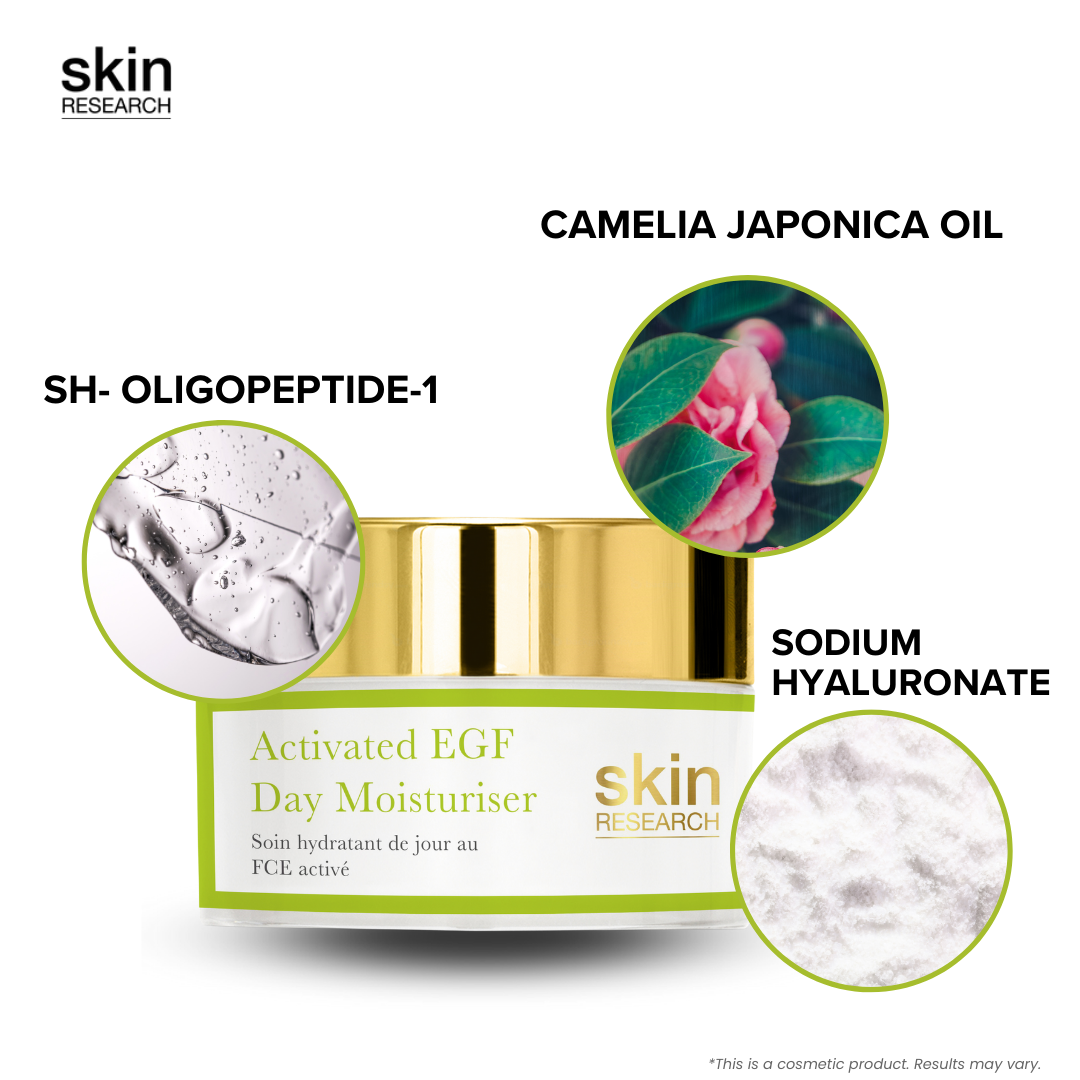 SR006 Skin Research Activated EGF Day Moisturiser 50ml