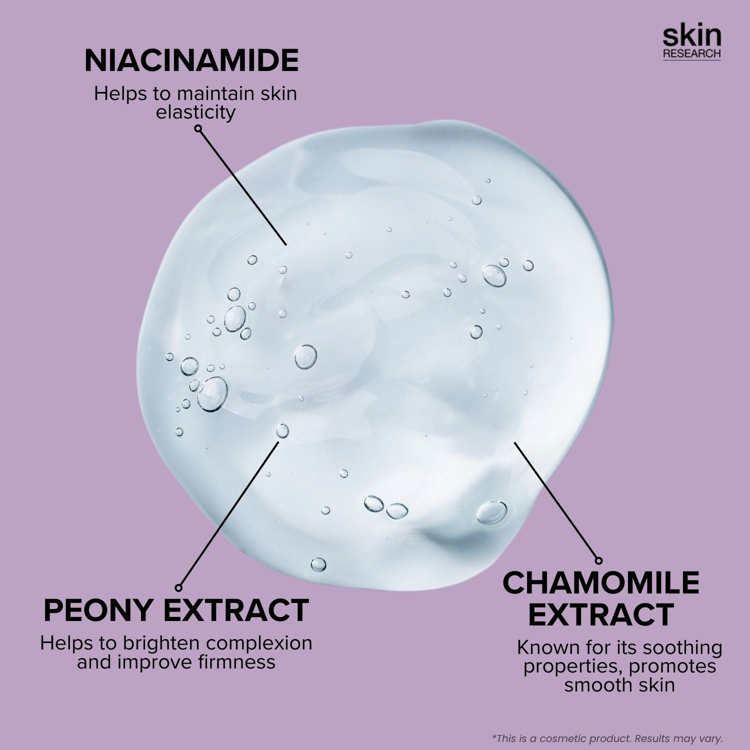 SR095 Skin Research Cream Facial Cleanser Light 100ml