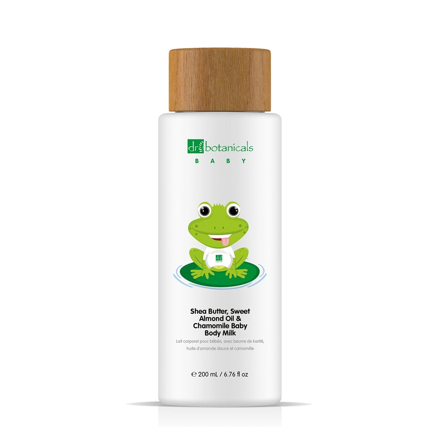 Dr Botanicals Sweet Almond Oil & Chamomile Baby Body Milk 200ml